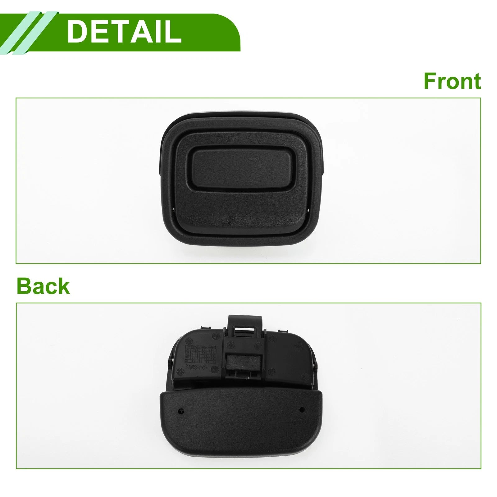 Rear Floor Latch Release Handle Cover Replacement for Dodge Durango (2013–2015)