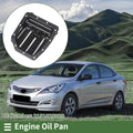 Engine Oil Pan Replacement for Hyundai Accent IV (2010–2018) Black