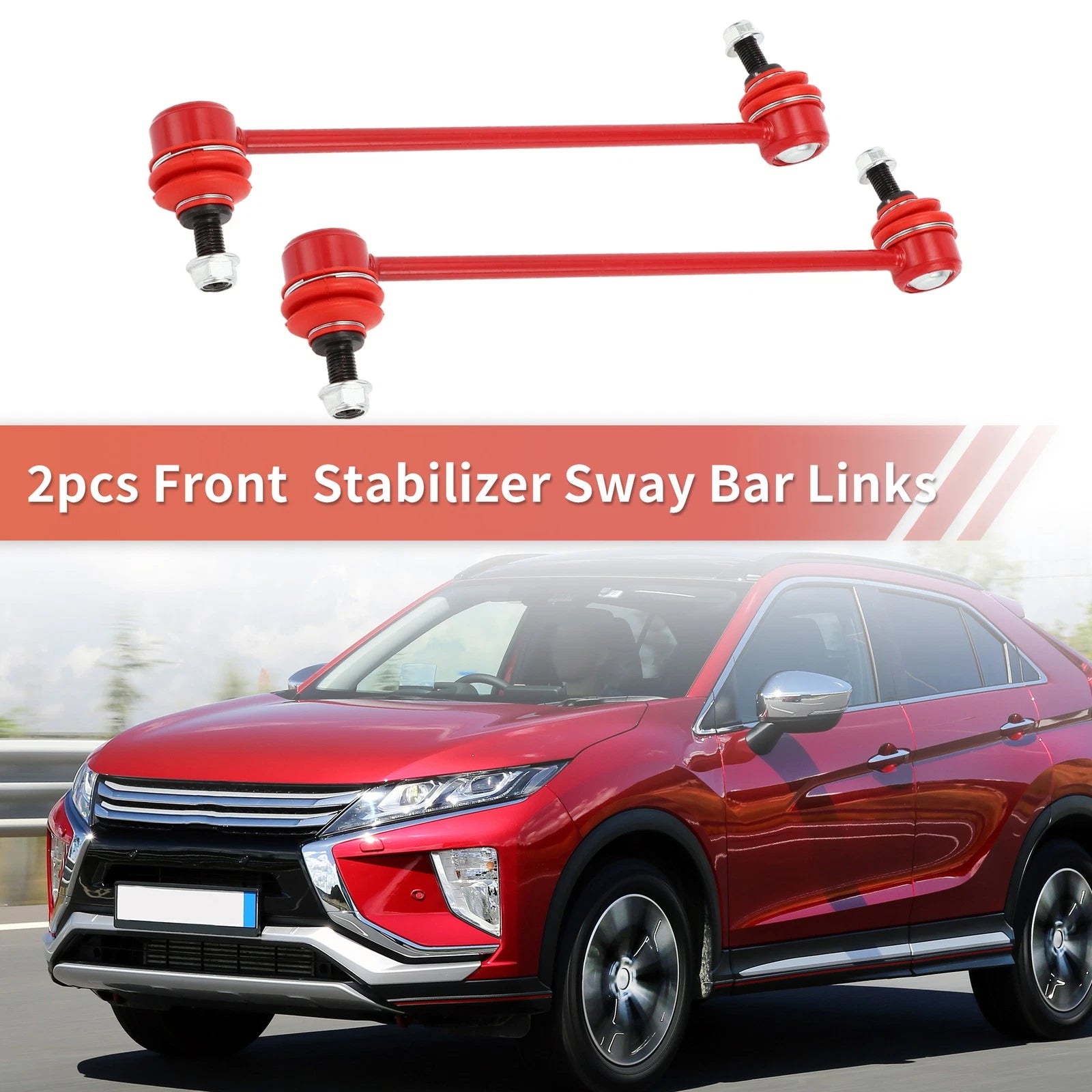 2pcs Front Sway Bar Links Stabilizer Link Kit for Mitsubishi Outlander (2006–2023)