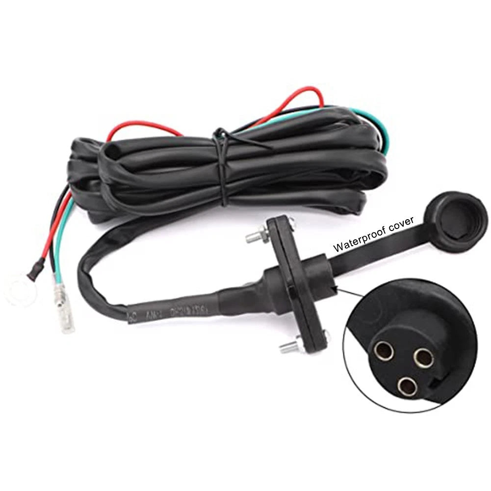 12V Single Circuit Wired Remote Control for ATV UTV Winch (2010–2023)