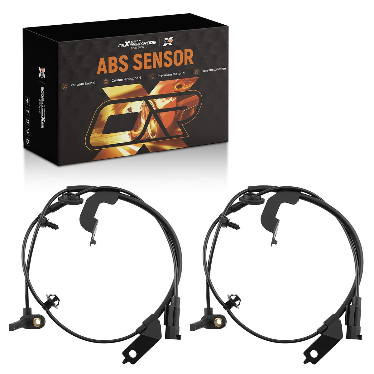 Set of 2 ABS Speed Sensors for Dodge Journey (2009–2020)