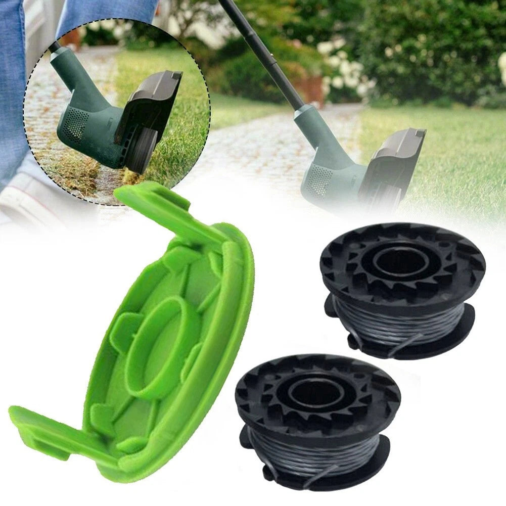 Spool and Cover Cap for Grass Trimmer OLT183 (2 Pack)