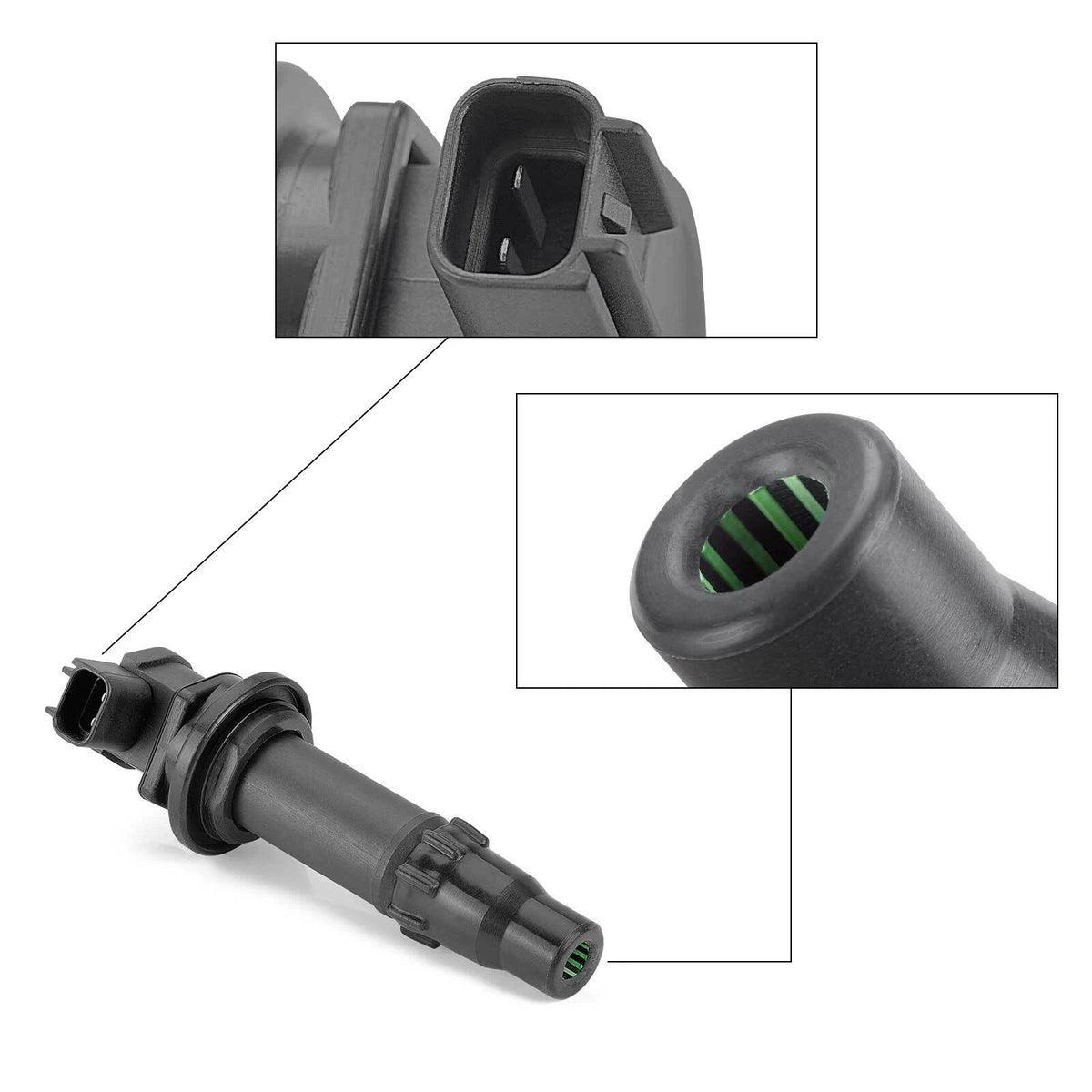 Ignition Coil + Spark Plug for Kawasaki KX250F (2006–2010)