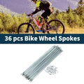Spoke Nipple Set 45 Steel Galvanized Universal for Bicycle (1948–2025)