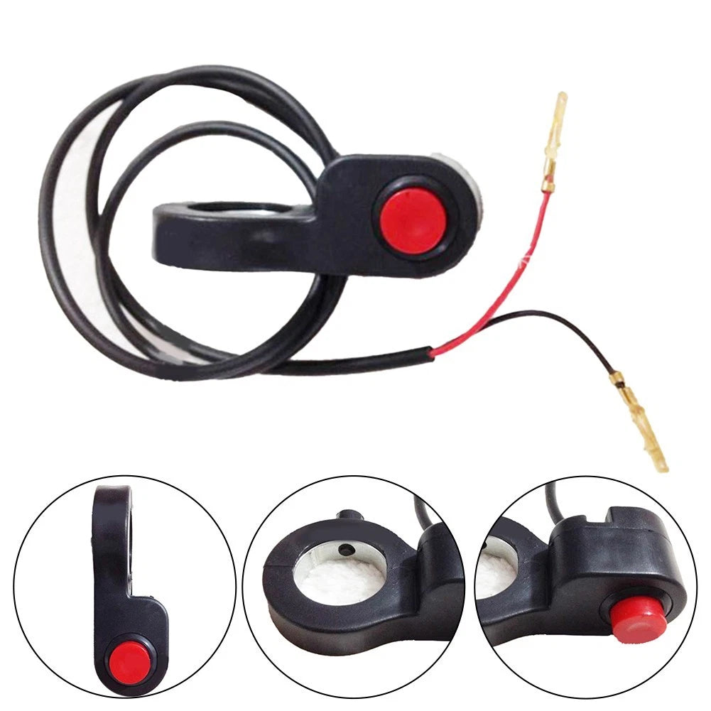 22mm ATV Motorcycle Starter Kill Switch for Secure Functionality