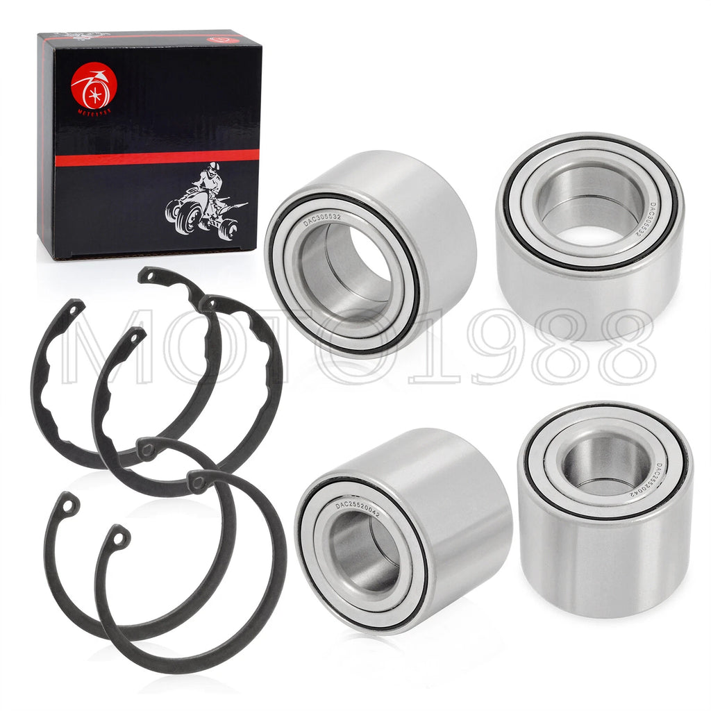 Front & Rear Wheel Bearings with Circlip for Kawasaki Teryx 750 (2008–2013)