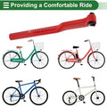 Seat Post 31.6x350mm 25 Degree Offset Replacement for Red Carbon MTB (—)