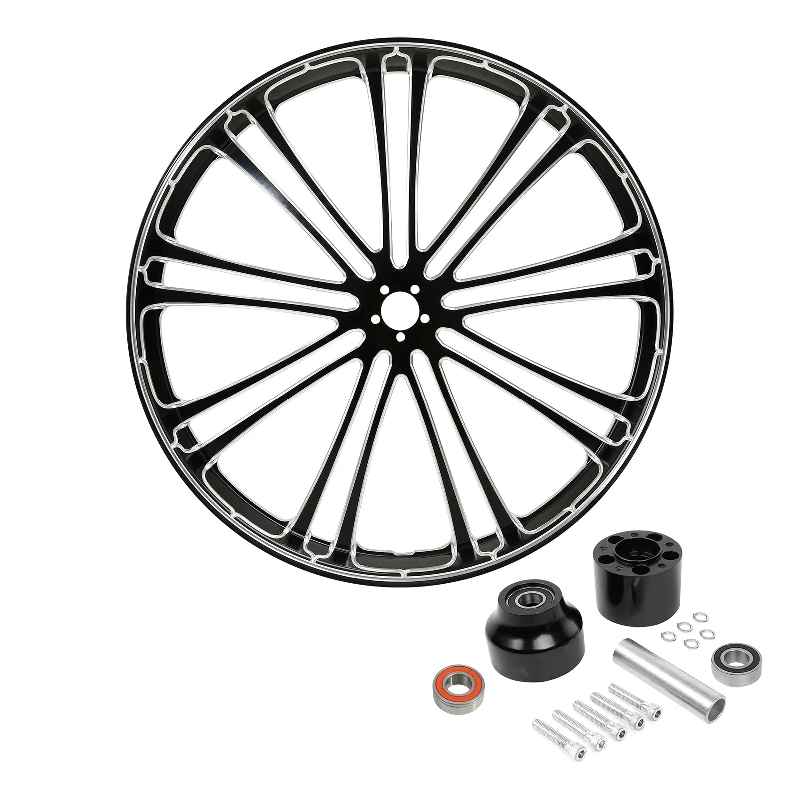 30" Front Wheel Rim & Single Disc Hub for Harley Electra Glide (2008–2025)