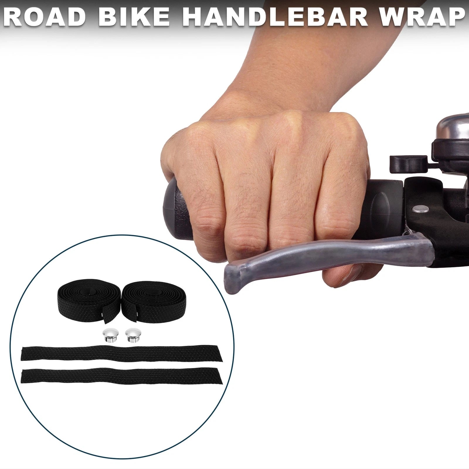 Handlebar Grip Tape Plaid Pattern for Bike Bicycle (1 Pair) (Fits Universal)