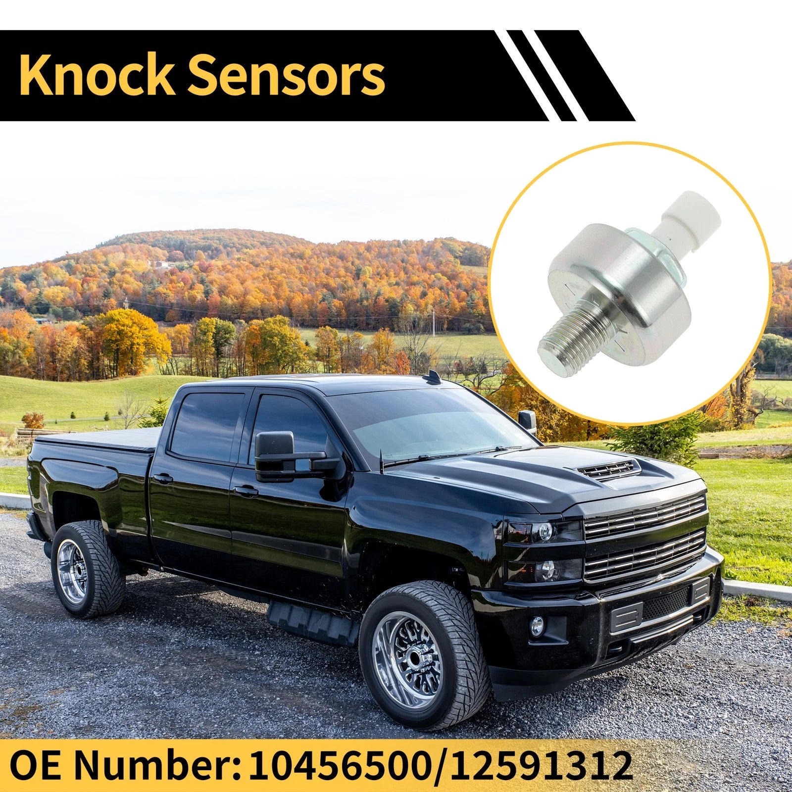 Knock Sensors Replacement for Chevrolet Silverado 3500 (2001–2005)