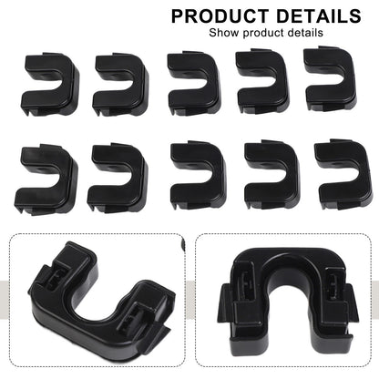 10 Pair Rear Shelf Fasteners for Boot Cover Bracket