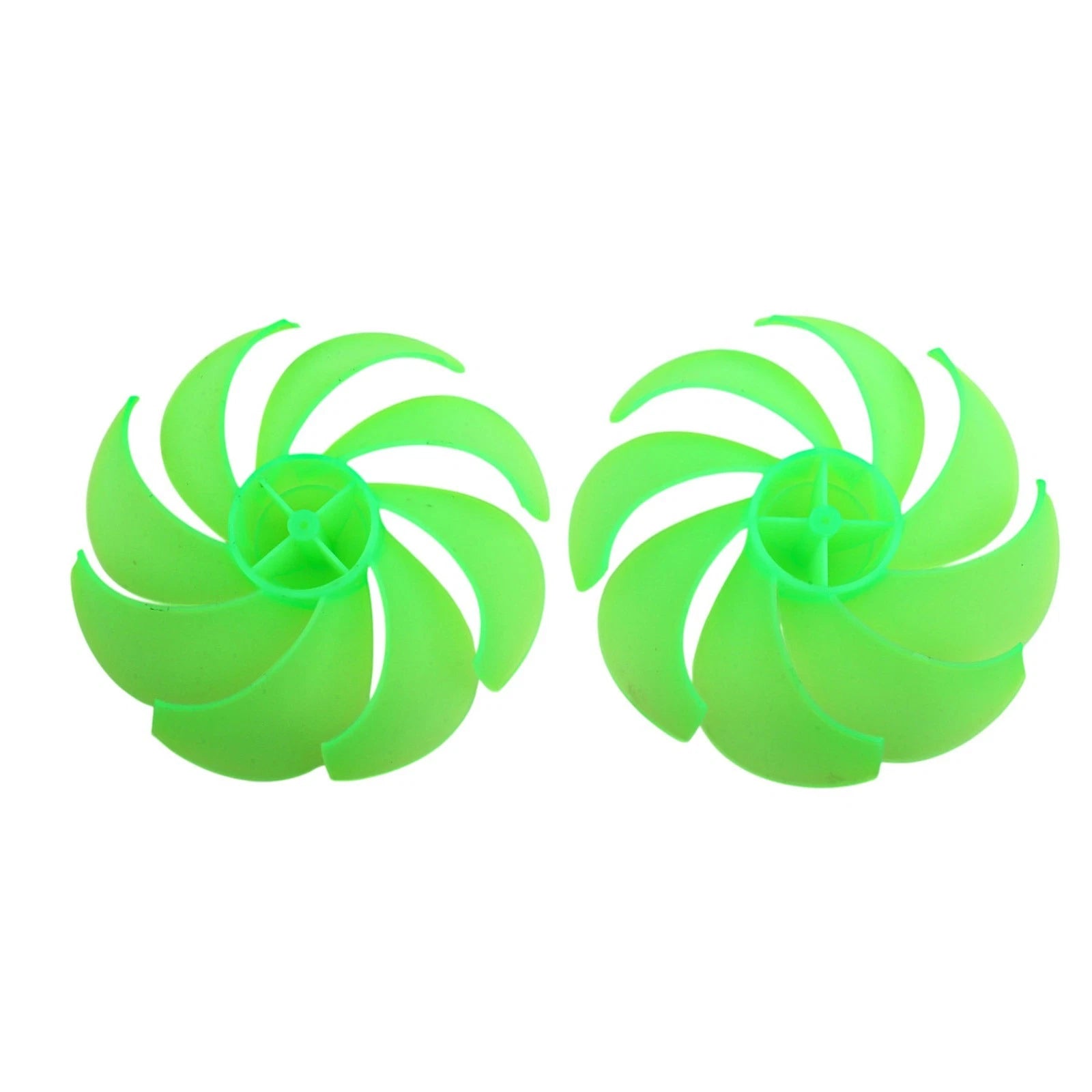 Pair of Plastic Fan Blades for Educational Science Tools