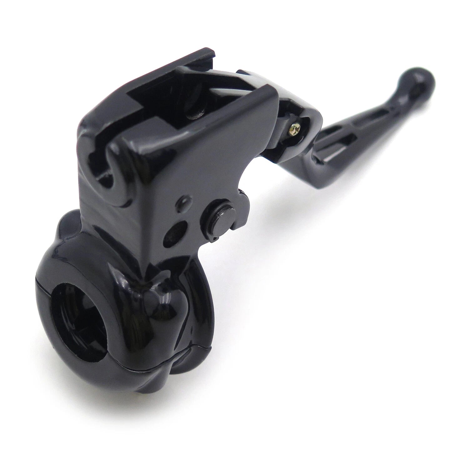 Clutch Lever with Mount Bracket for Harley Dyna/Softail (2008–2014)
