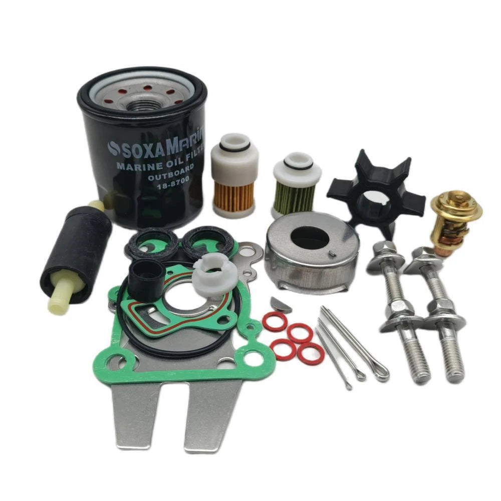 Yamaha Outboard Maintenance Service Kit for 50HP 60HP (63D-W0078-01 5GH-13440-60)