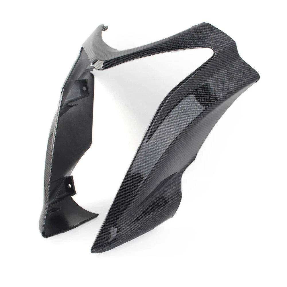 1 Pair ABS Front Upper Fairing Headlight Cowl for Kawasaki ER-6N (2009–2011)