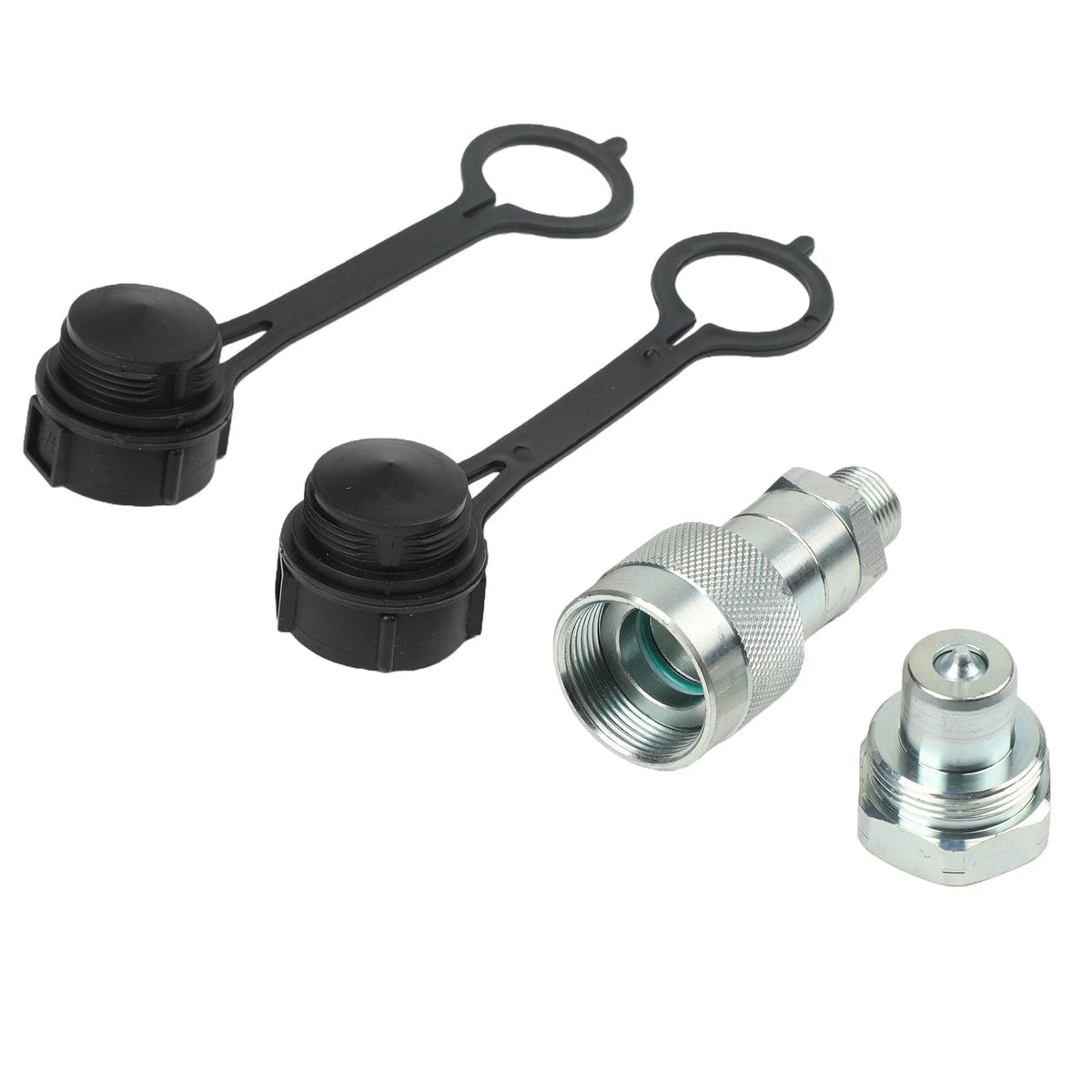 3/8 Inch NPT Hydraulic Quick Connector Set for Reliable Performance