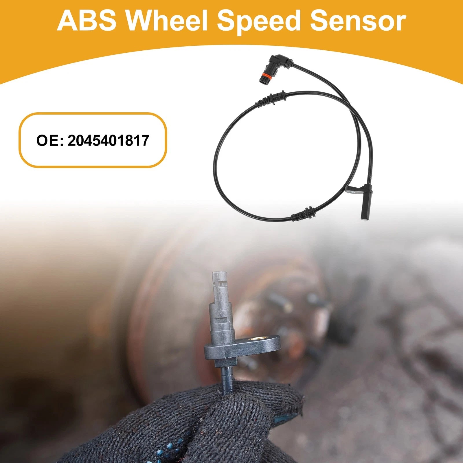 ABS Wheel Speed Sensor Replacement for Mercedes-Benz C63 AMG (2008–2015)