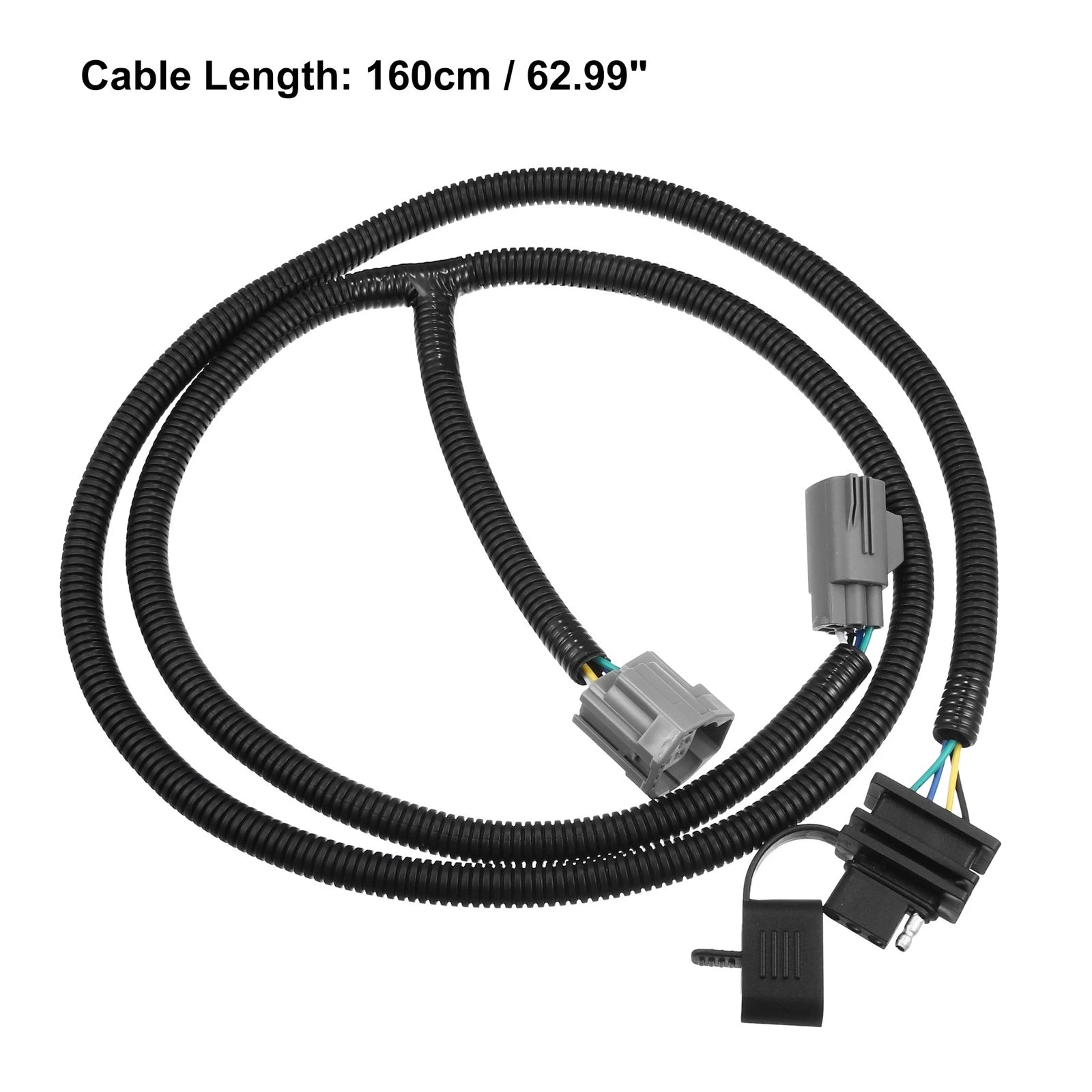 Tow Trailer Hitch Wiring Harness Kit for Jeep Wrangler JK (2007–2018)