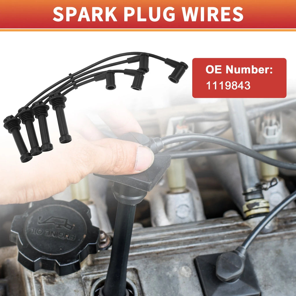 Spark Plug Wire Ignition Coil Cable Set for Ford Mondeo III Kombi (2000–2007)