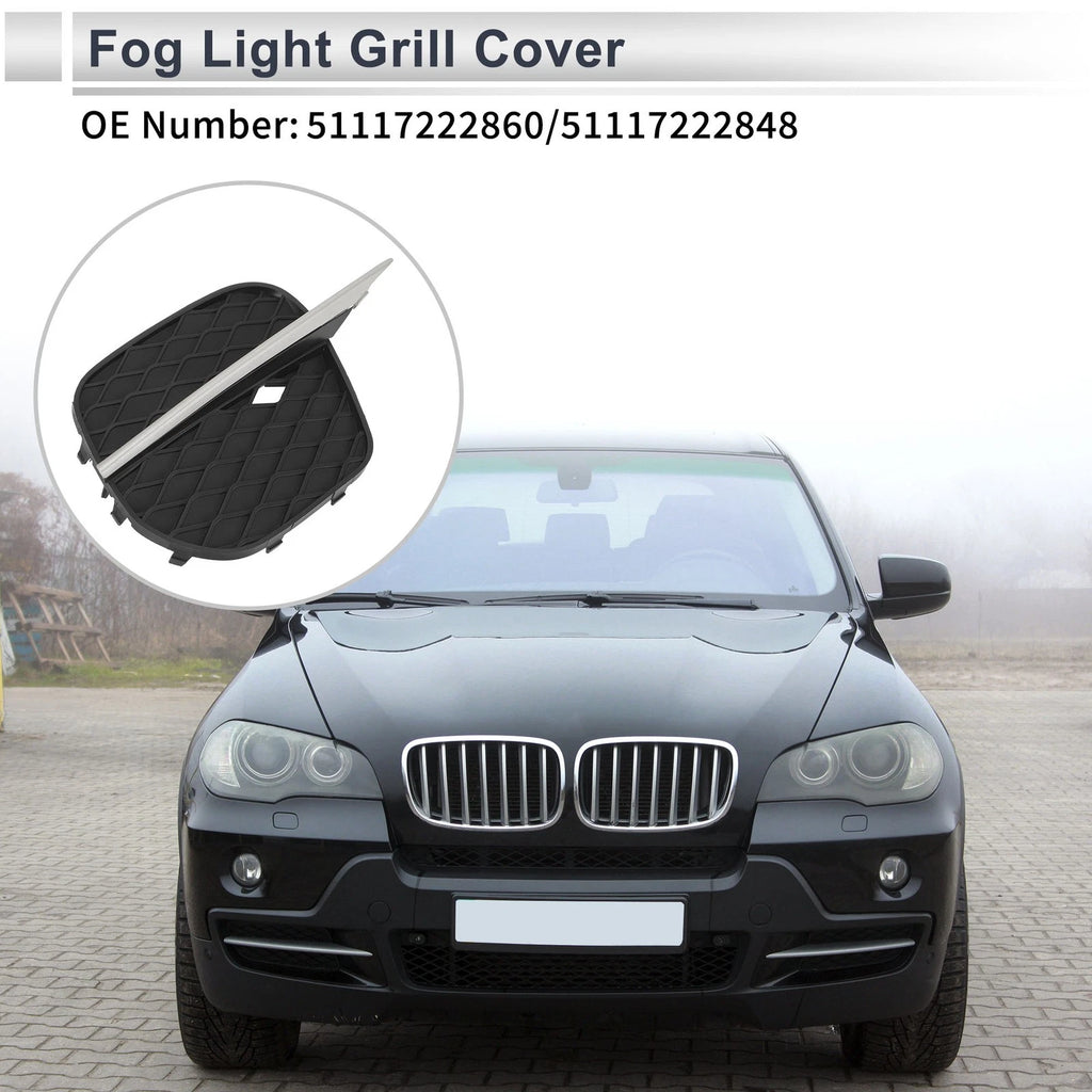 Fog Light Grill Front Right Replacement for BMW X5 E70 (2011–2013)