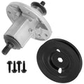 Deck Spindle and Pulley Assembly for John Deere X300 X304 X310 (2005–2018)