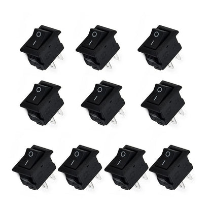 2X ON/OFF Toggle Switches for Electrical Work (Pack of 10)