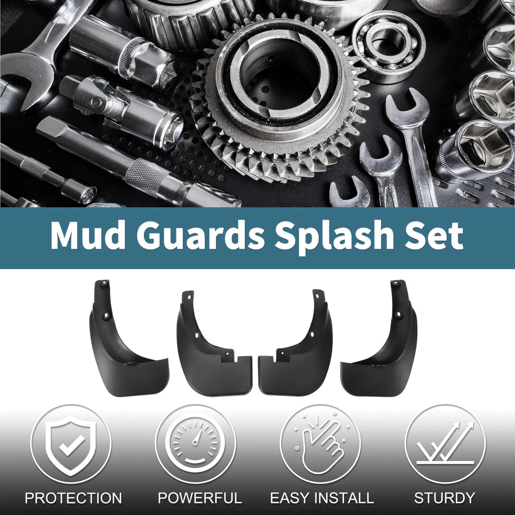 Mud Flaps Splash Guards 1 Set Replacement for Toyota Innova (2007–2010)