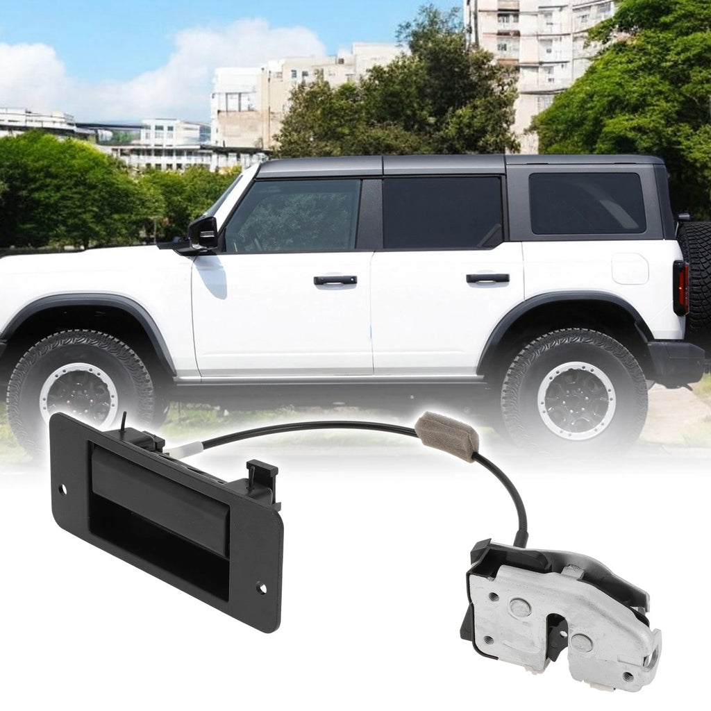 Tailgate Handle Bezel for Ford E150 E250 E350 E450 (Black)