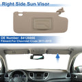 Right Side Sun Visor Replacement for Chevrolet Cruze 2011–2019 Beige
