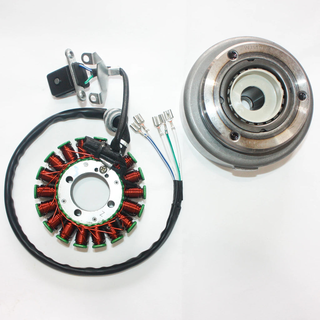 18 Pole Magneto Stator Roller Flywheel for 200cc 250cc Engine ATV (2000–2023)
