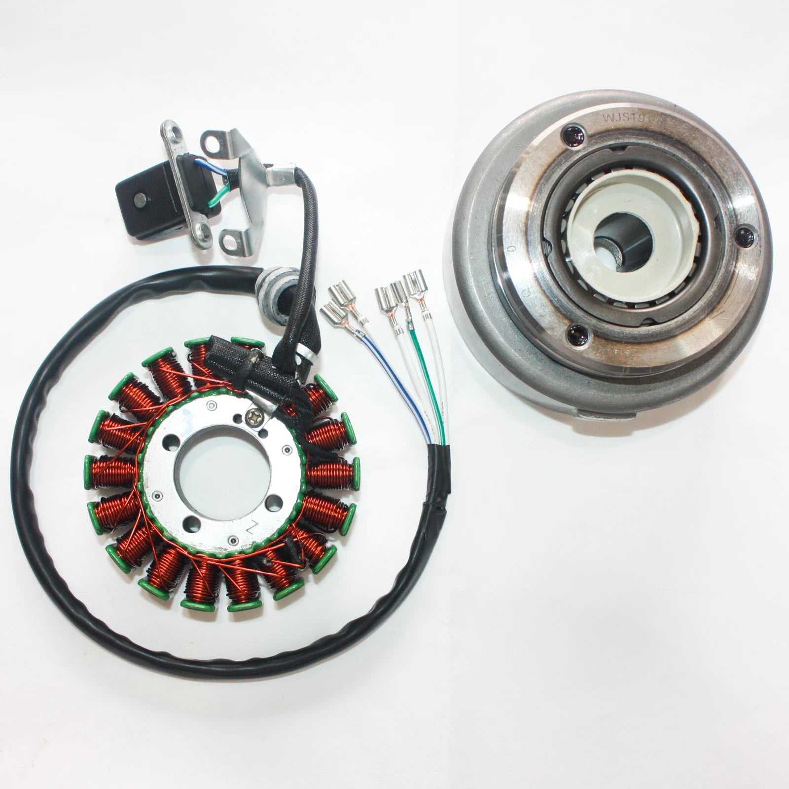 18 Pole Magneto Stator Roller Flywheel for 200cc 250cc Engine ATV (2000–2023)