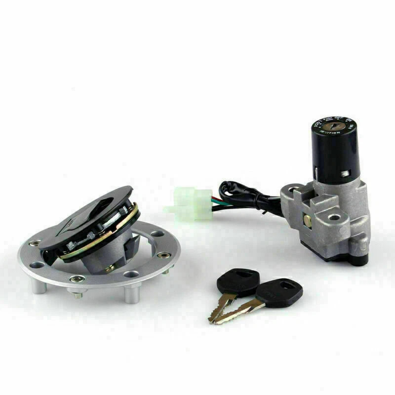 Set of 2 Ignition Key Switch Tank Cap Lock for Suzuki Katana GSX600F GSX750F (1989–1997) T9