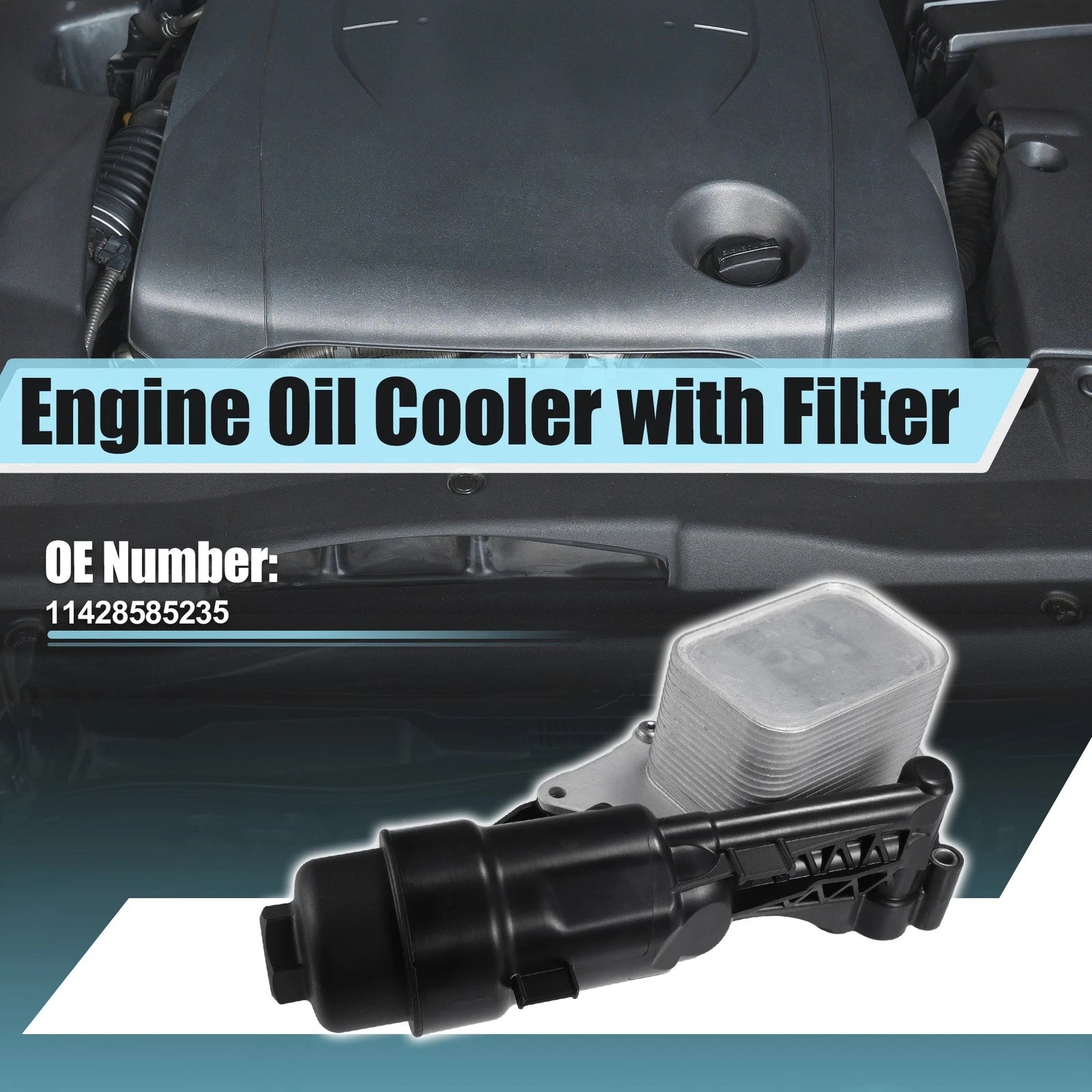 Engine Oil Cooler Oil Filter Kit for BMW i8 (2014–2020)