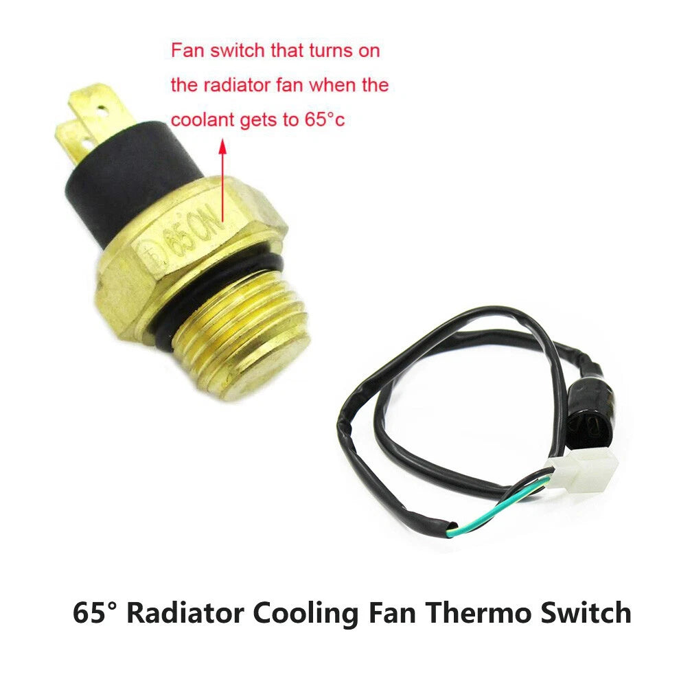 Radiator Fan Thermal Sensor Switch for 250cc ATV (Water Cooled)