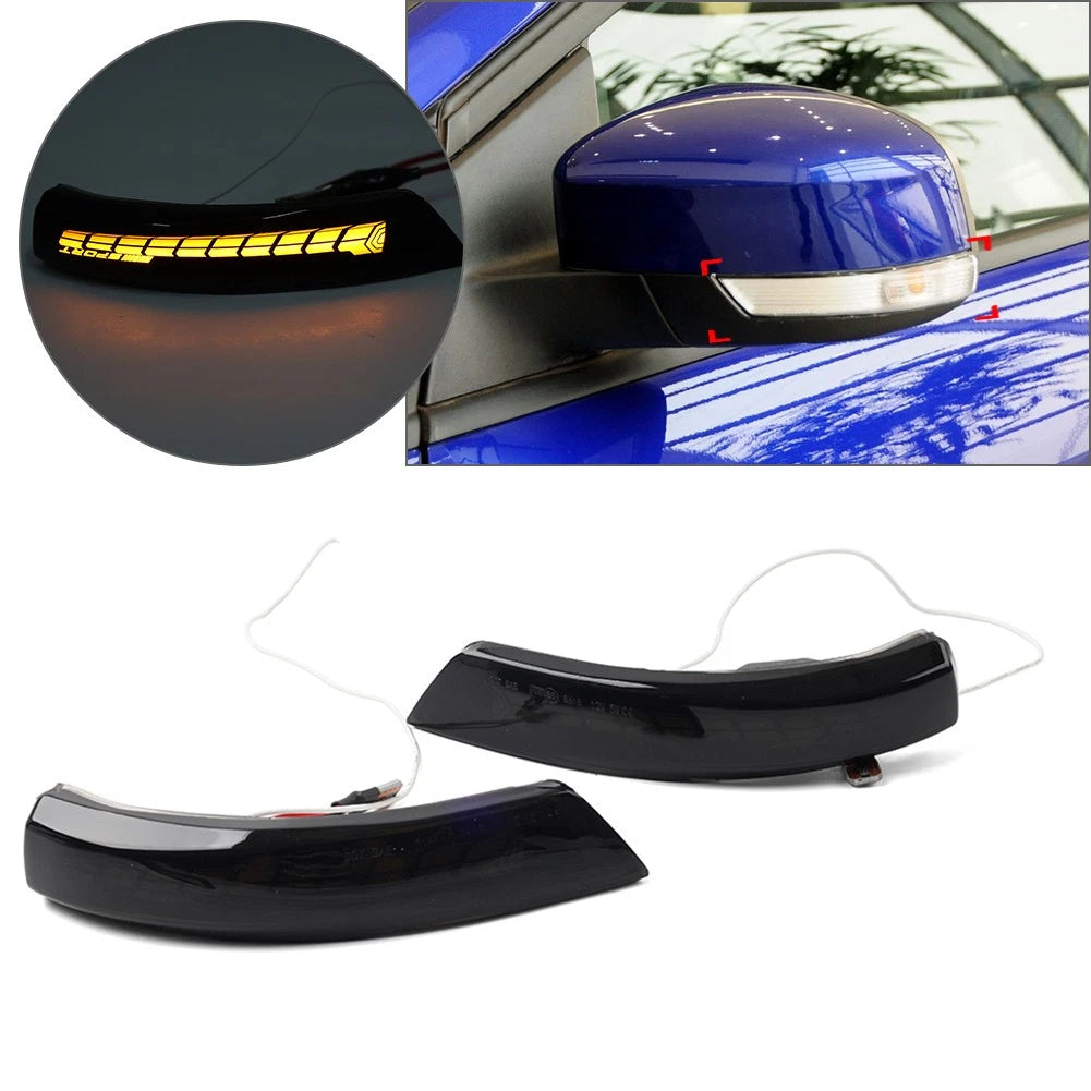 Side Rearview Mirror Turn Signal Light For Ford Focus MK2 MK3 Mondeo MK4
