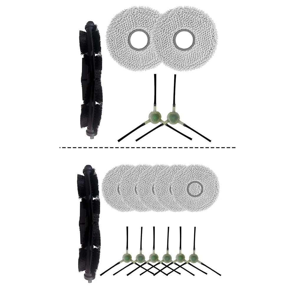 Brush and Mop Pad Set for Neatsvor U1 Plus