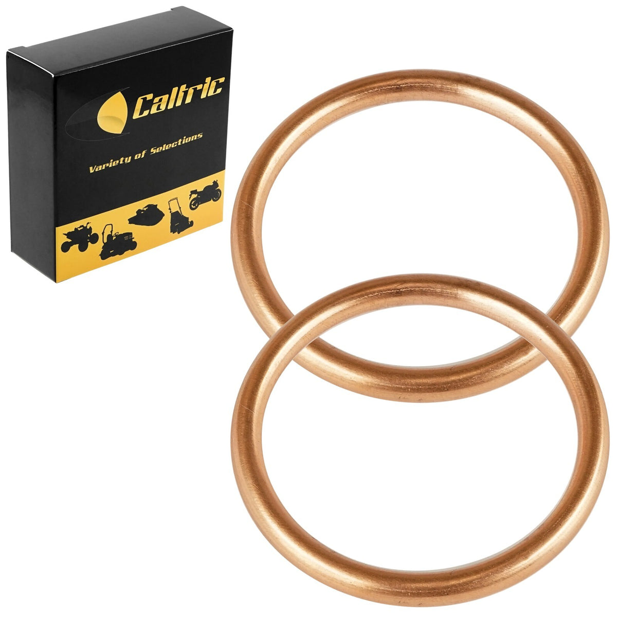 Exhaust Pipe Gaskets Replacement Set for Honda FT500 Ascot (1982–1983)
