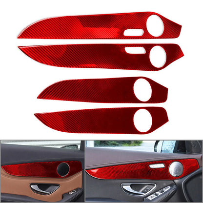 For Benz C Class W205 2014-21 GLC Class X253 2016-21 Interior Door Panel Cover F