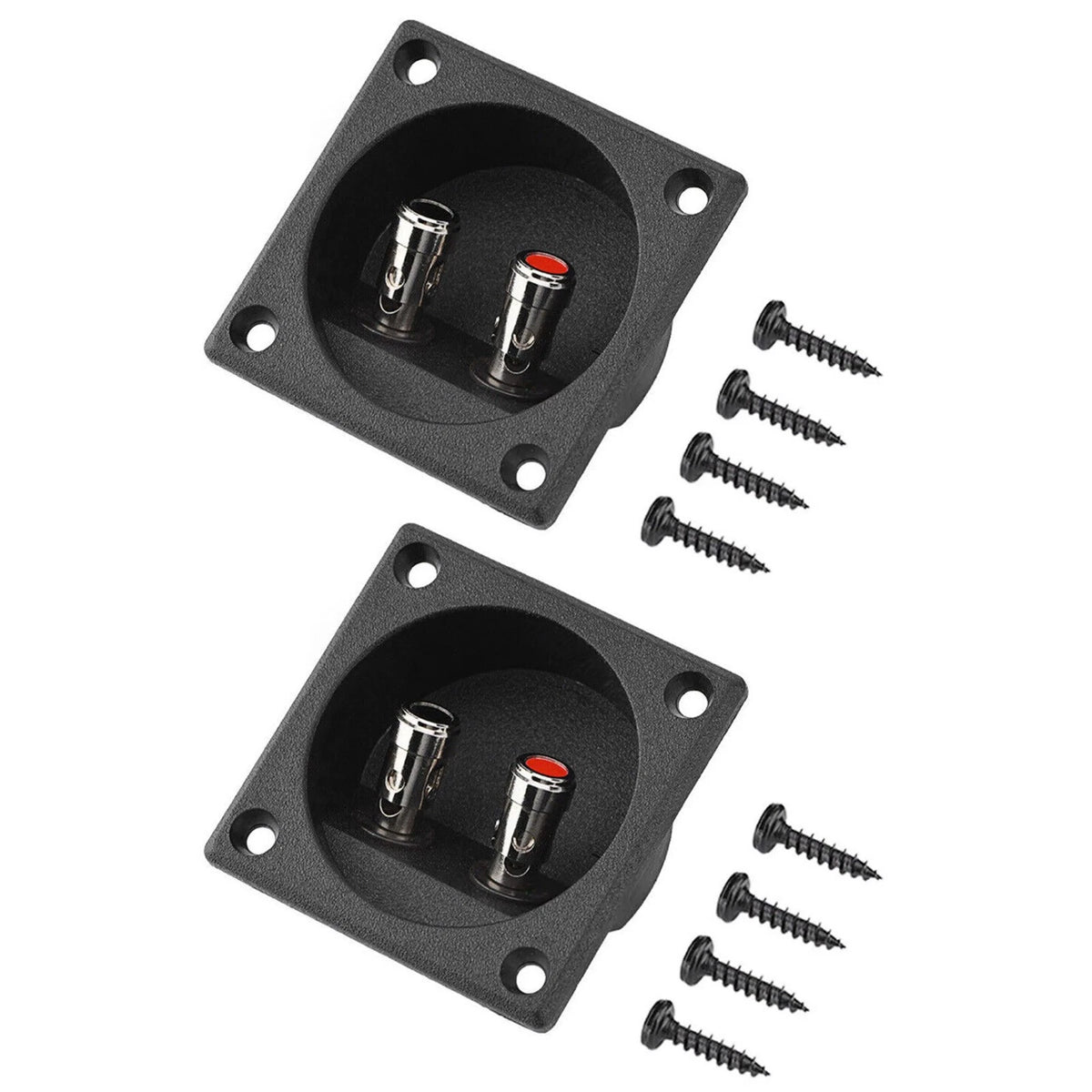 2pcs Anti-corrosion Terminal Box for Vibration & Noise Reduction