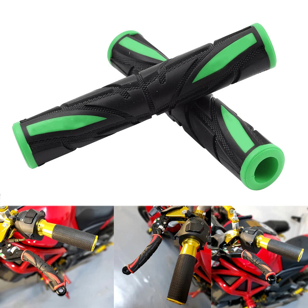Pair Rubber Brake Clutch Lever Grips for Universal Motorcycles