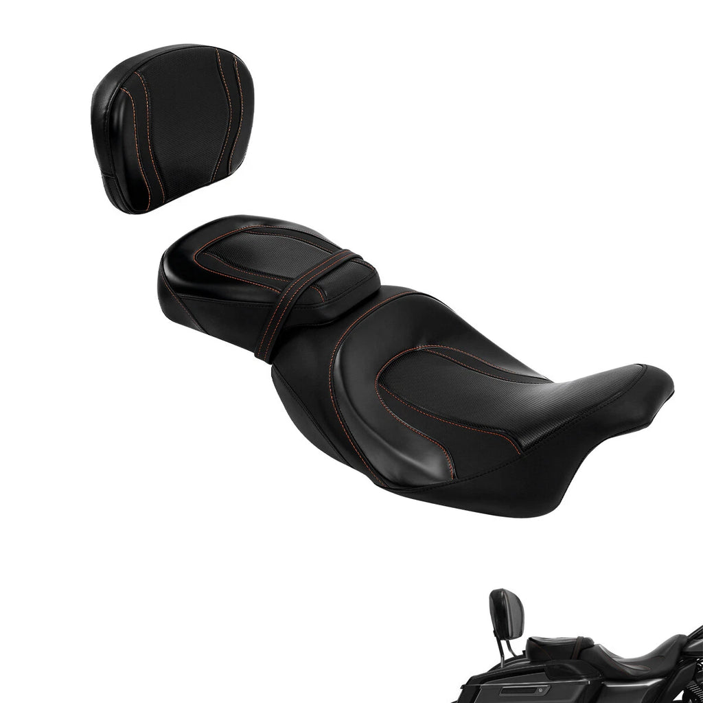 Driver & Passenger Seat Backrest for Harley Road Glide (2009–2023)