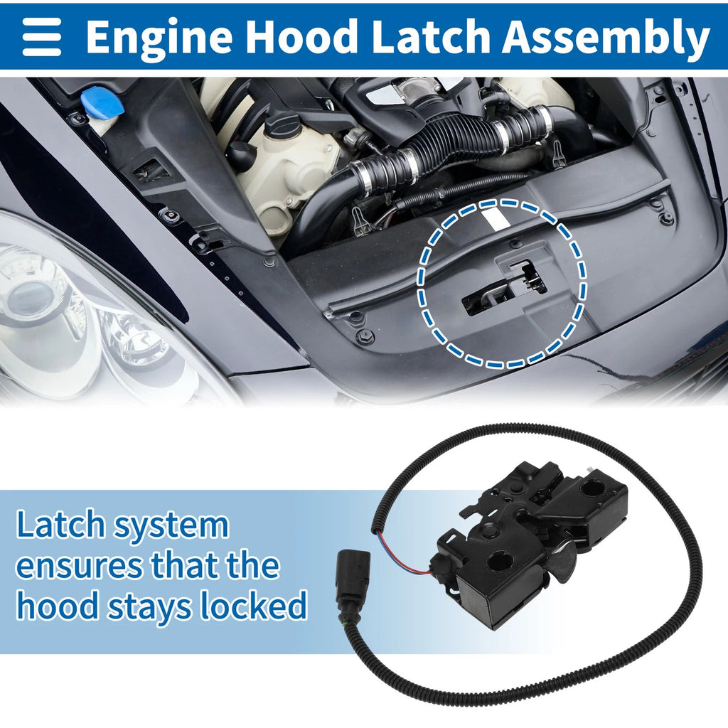 Hood Latch Assembly Replacement for Volkswagen Jetta (2011–2018)