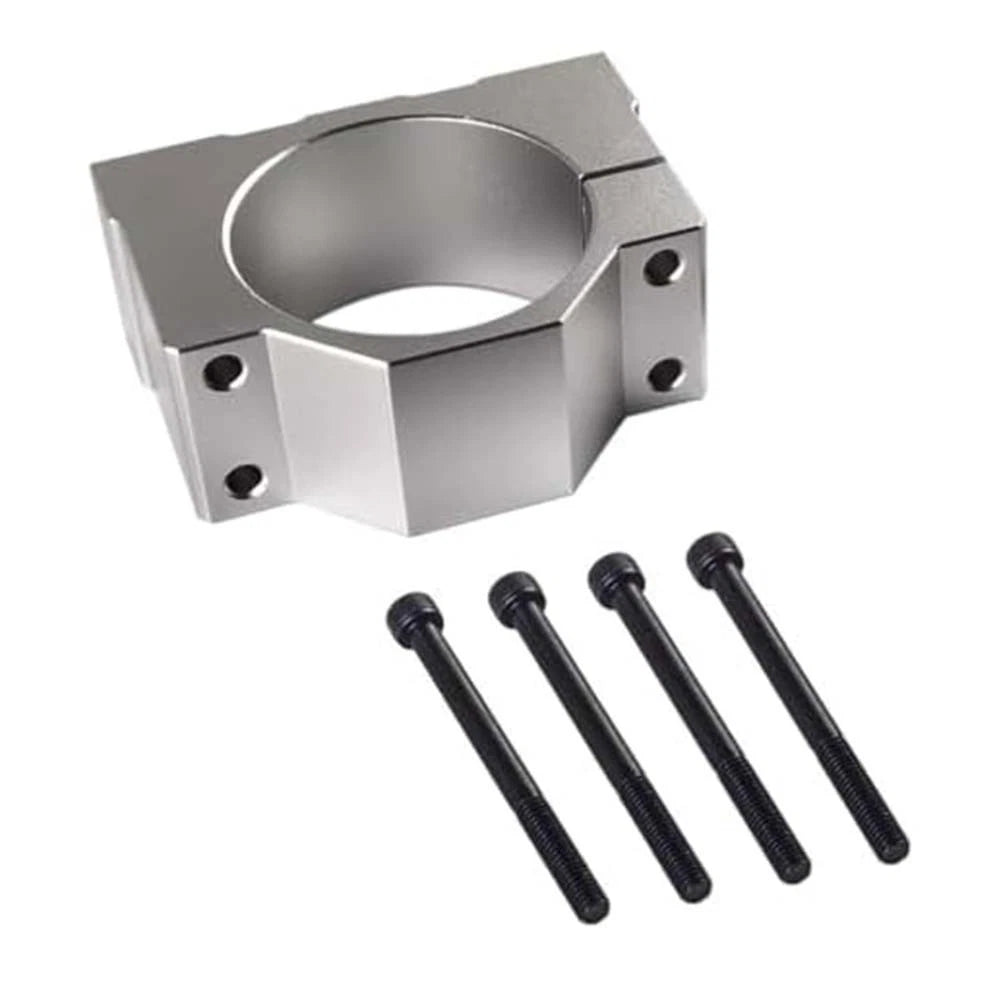 52mm CNC Bracket Fixture with Aluminum Clamp & 4 Mounting Screws