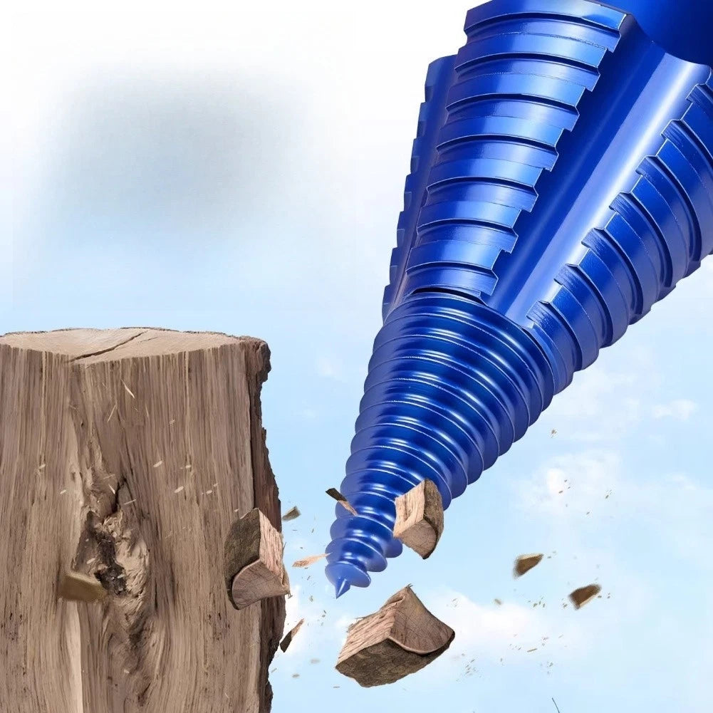 Firewood Splitter Drill Bit for Camping and Outdoors
