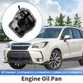 Engine Oil Pan Replacement for Subaru Forester (1999–2005) 11109AA093 Black