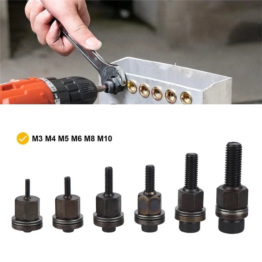 Rivet Nut Mandrel Tip for M3 M10 Riveter Tool Replacement Accessory