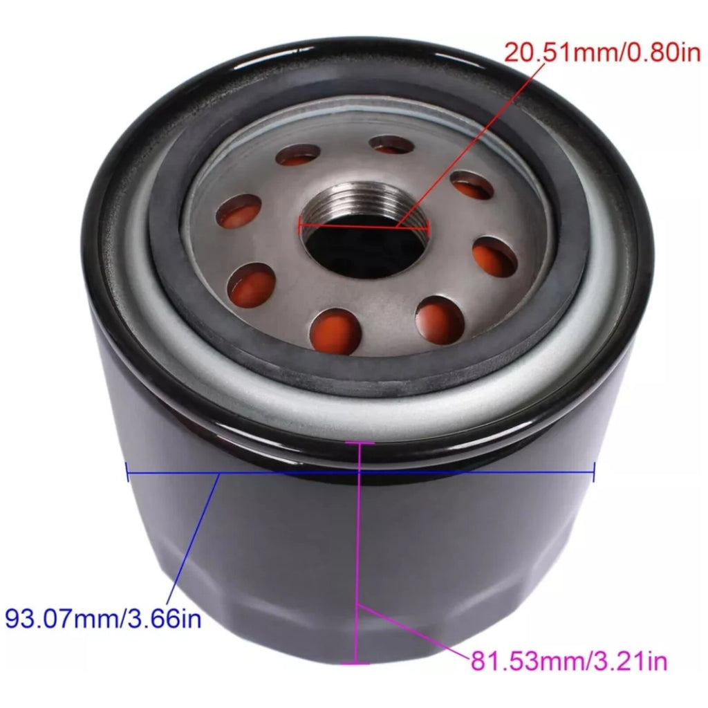Oil Filter for Mercury Mariner Outboard 75 90 115 HP (35-877761K01, 35-877761Q01)
