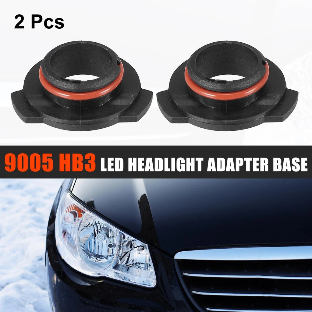 2X 9005 HB3 LED Headlight Adapter Base Bulb Sockets for Car