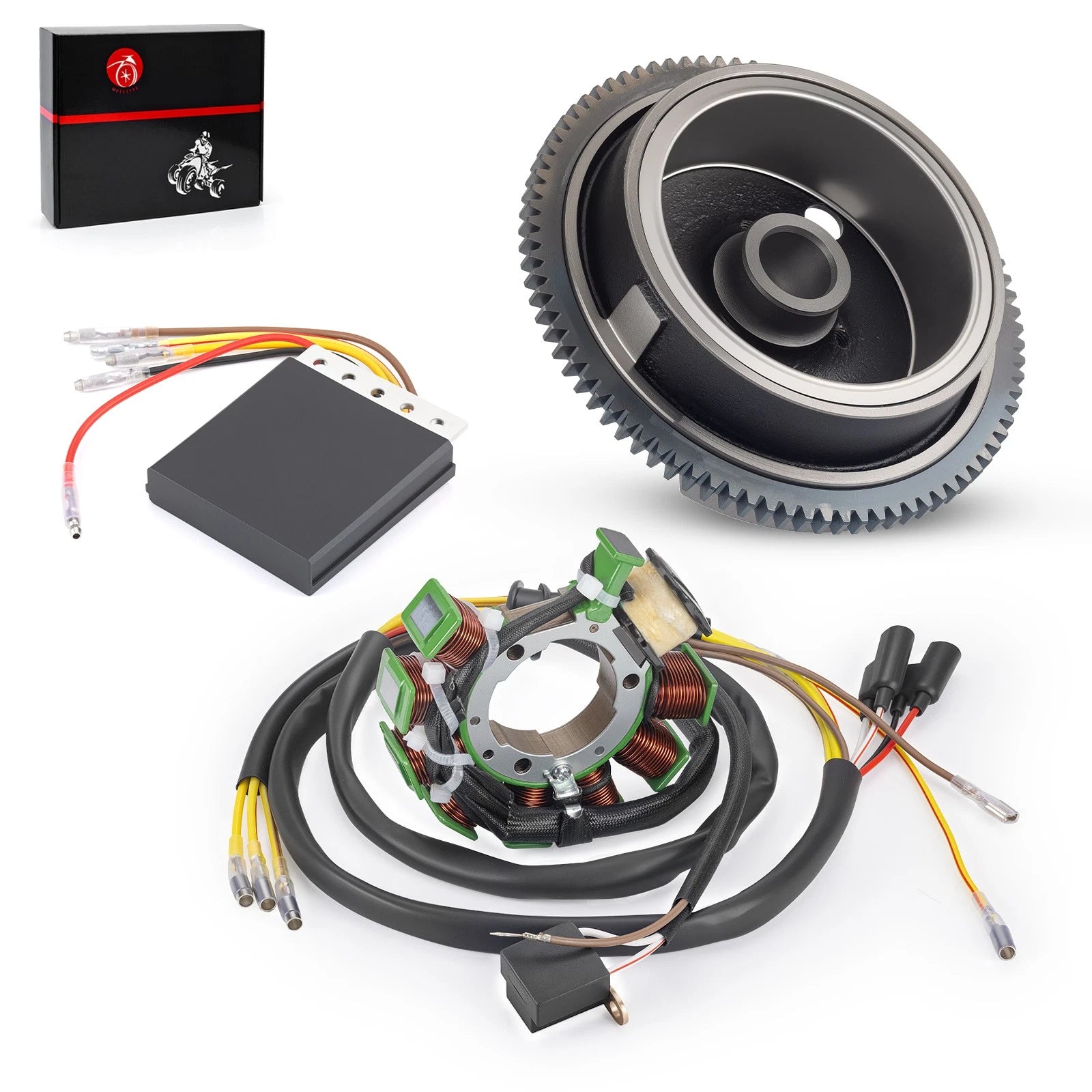 Stator & Flywheel Rotor with Regulator Rectifier for Polaris Xplorer 400 (1996–2002)