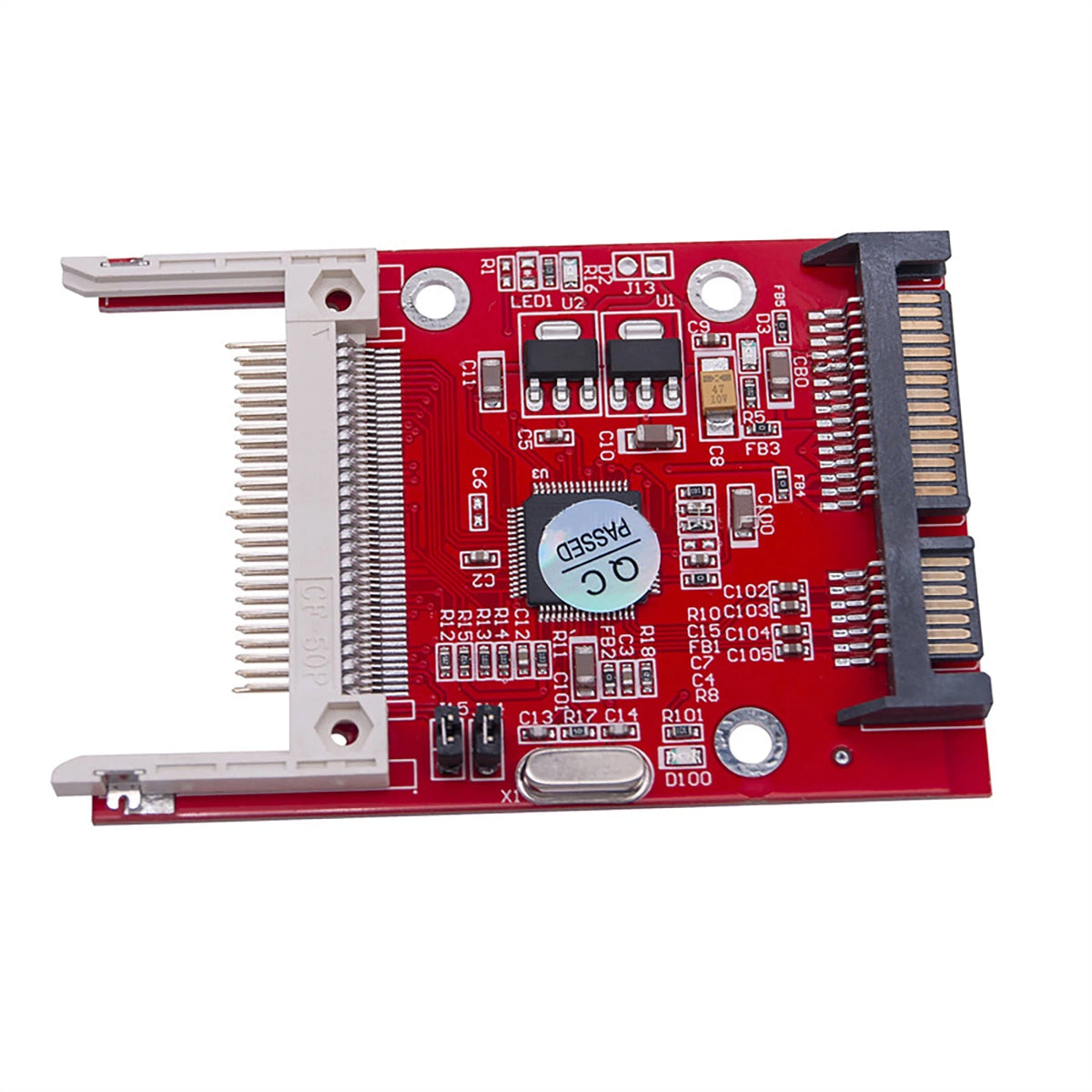 CF I/II to 2.5 Inch SATA Converter HDD Adapter Card